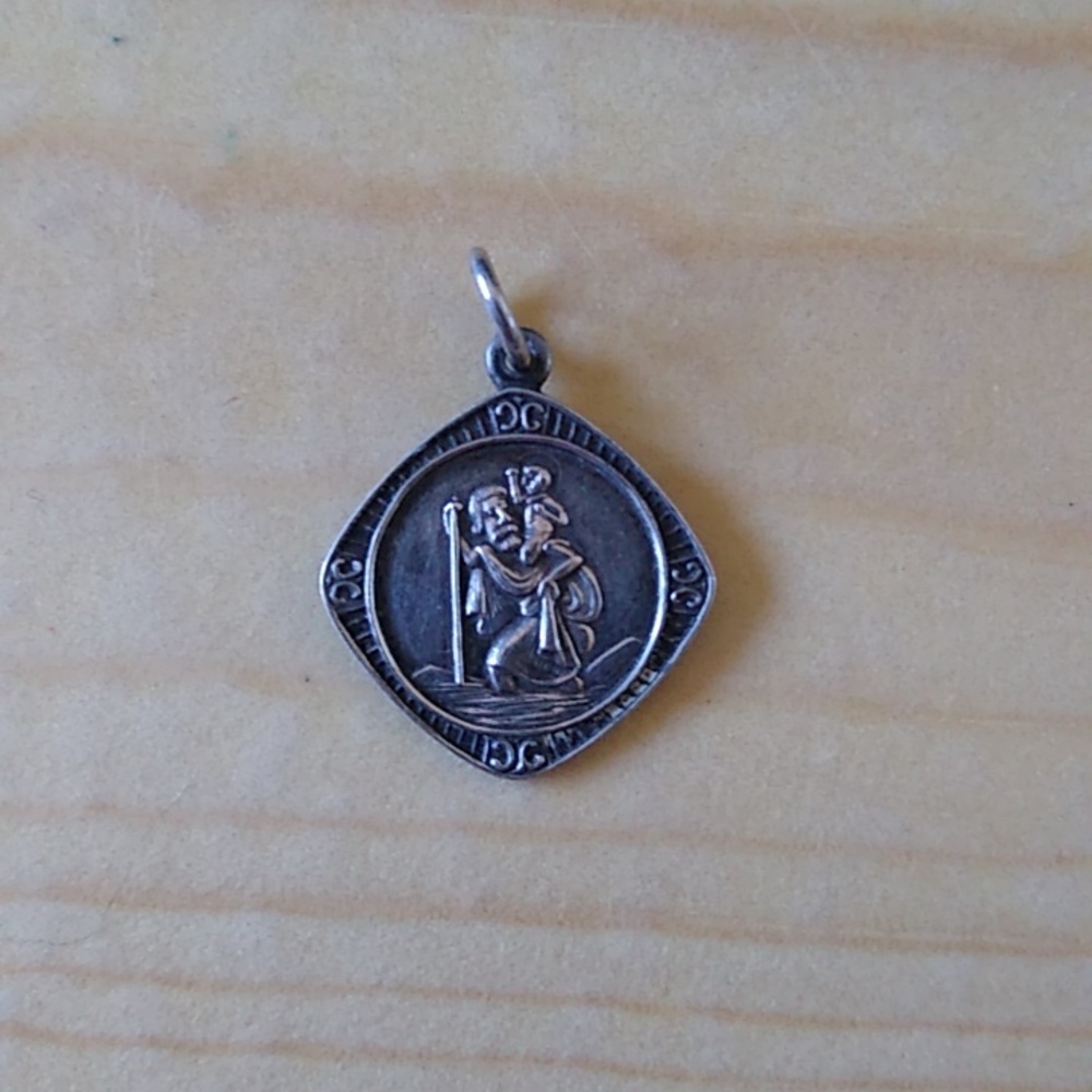 Saint Christopher - Silver Pendant